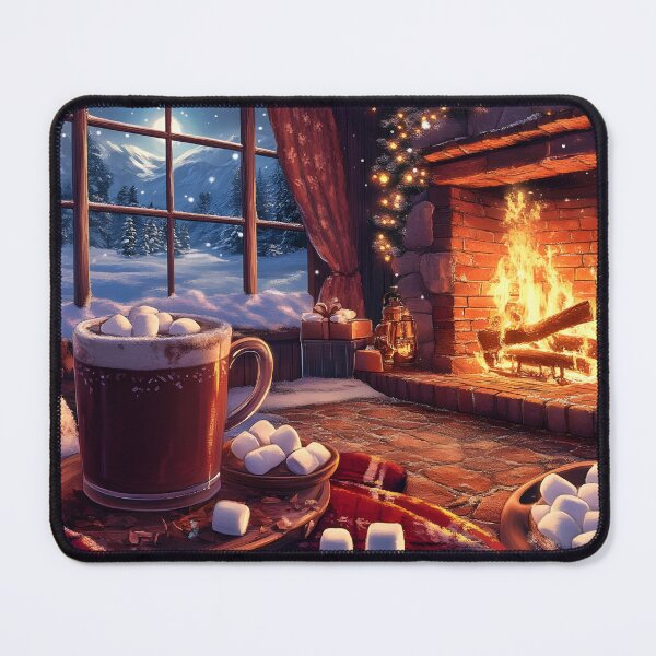 Item preview, Cozy Winter Hot Chocolate designed and sold by Alin Richard Iovănuț.