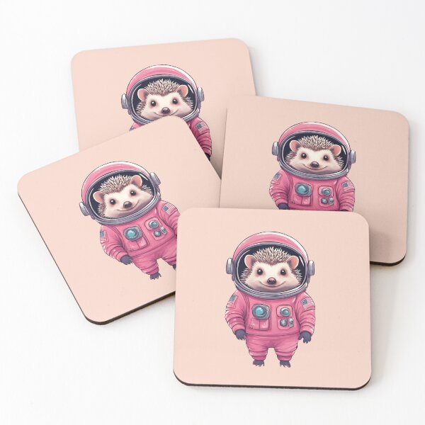 Item preview, Hedgehog astronaut  designed and sold by FatBirdie.