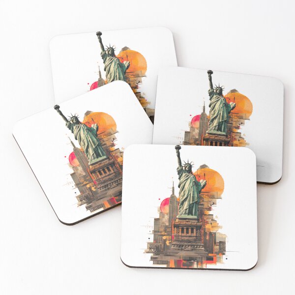 Item preview, Lady Liberty Canvas Art – Iconic Statue designed and sold by BubbleSpy.