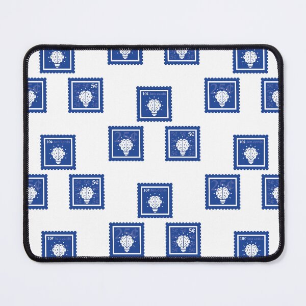 Item preview, Psychology | Royal Blue & White Stamps | College Psych Neuroscience Major | Mental Illness Graduate School Class | Brain Psychologist Therapist Job | University Degree Minor | StampHeed 006 designed and sold by StampHeed.