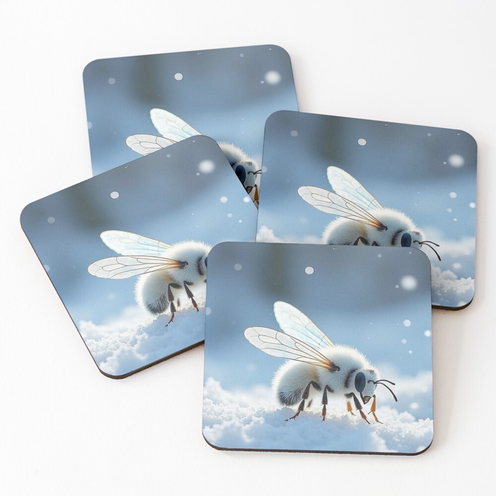 Item preview, Coasters (Set of 4) designed and sold by InsectWorldofAI.