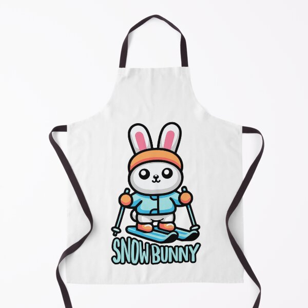 Item preview, Snowbunny! Cute Skiing Bunny Pun! designed and sold by PMCreative.