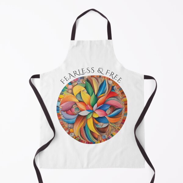 Item preview, Fearless & Free Vivid Color Pattern Design designed and sold by Our Bible Journey.