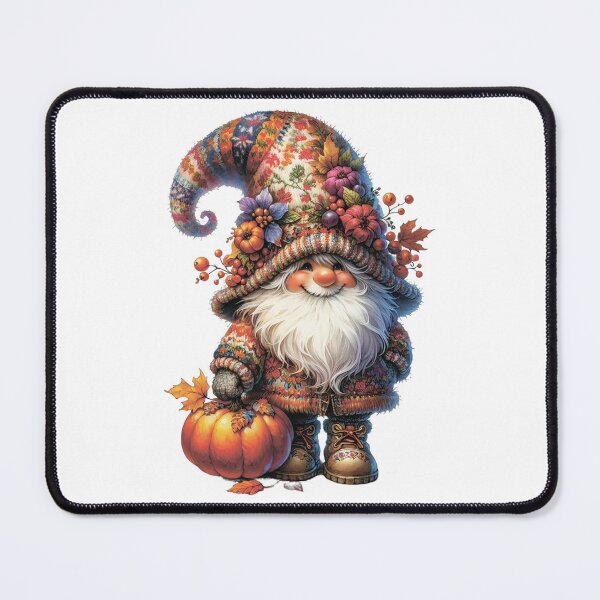 Item preview, Autumn gnome with pumpkin. designed and sold by MagelliShop.