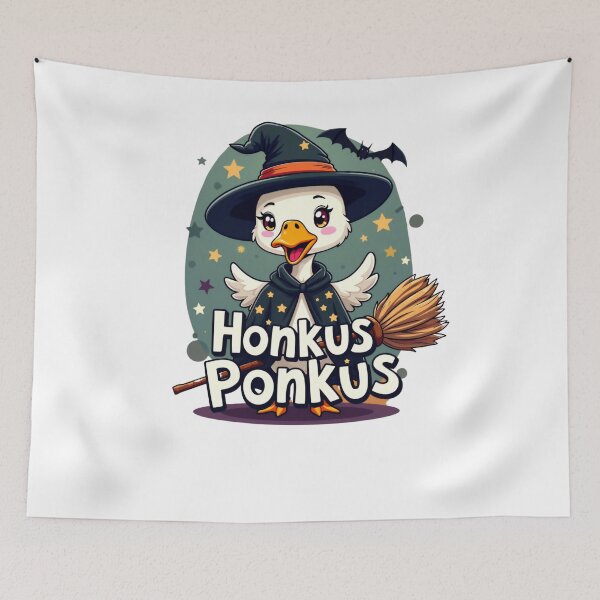 Item preview, Honkus Ponkus Goose Halloween Witchy designed and sold by ArtFromBeyond.