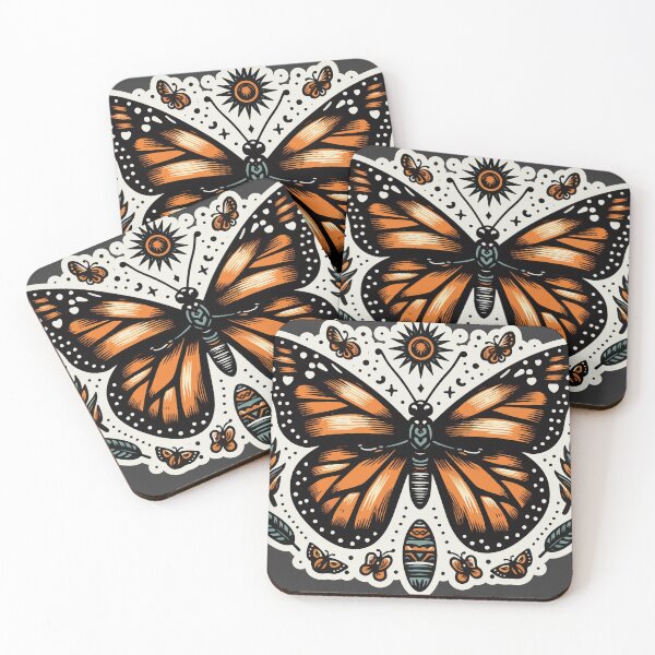 Item preview, Ethnic Elegance: Mystical Monarch Butterfly designed and sold by Edgar Ramirez.