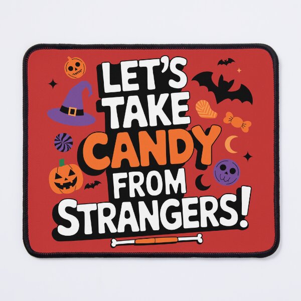 Item preview, Lets Take Candy From Strangers Funny Halloween Costume Party  designed and sold by NexaArts.