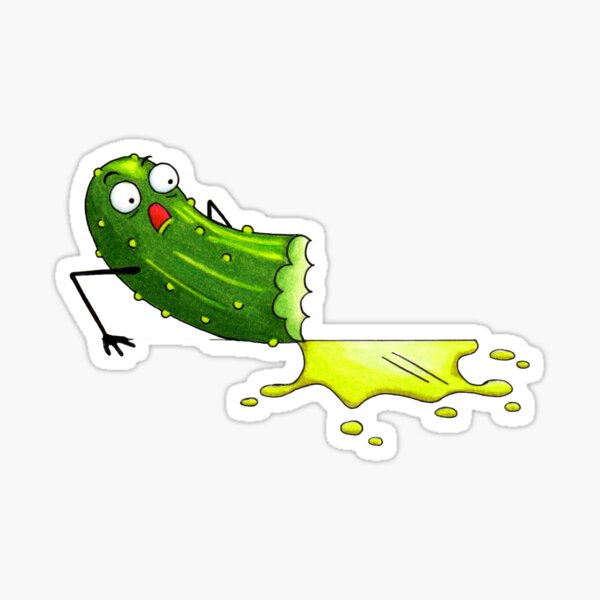 Sweet Gherkin! Sticker
