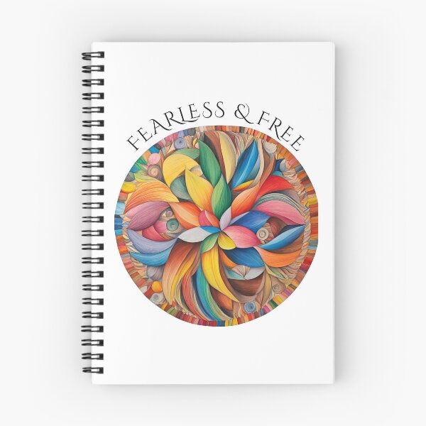 Item preview, Fearless & Free Vivid Color Pattern Design designed and sold by Our Bible Journey.