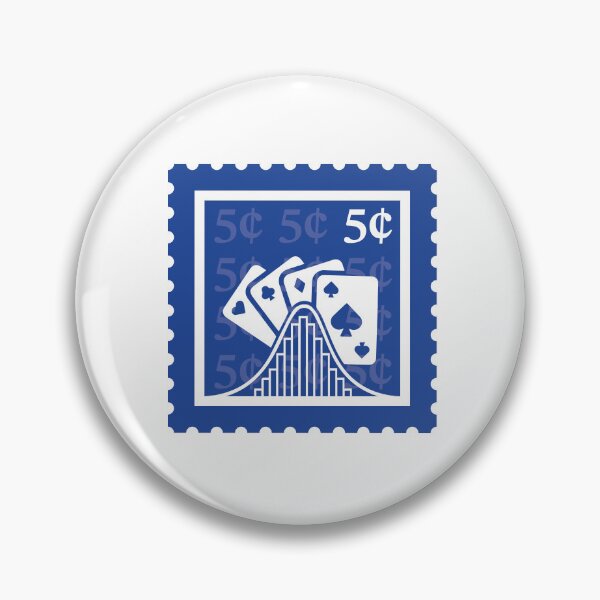 Item preview, Statistics | Royal Blue & White Stamps | College Probability Stats Major | Analytics Research Graduate School Class | Operations Data Science Job | University Degree Minor | StampHeed 006 designed and sold by StampHeed.