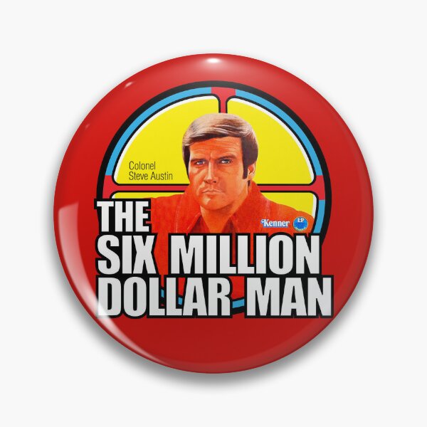 Item preview, Six Million Dollar Man designed and sold by CargoHoldDesign.
