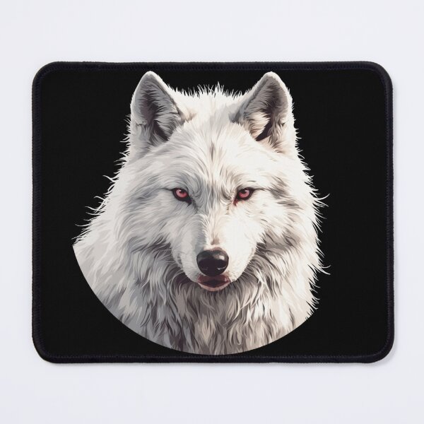 Item preview, Wolf, Big white wolf, White wolf designed and sold by PatternFly.