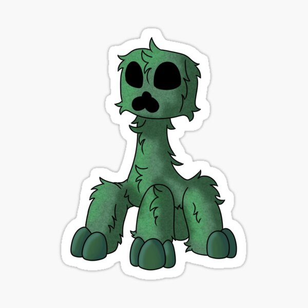 Artikel-Vorschau von Flauschiger Minecraft Creeper, designt und verkauft von SanityDrowned.
