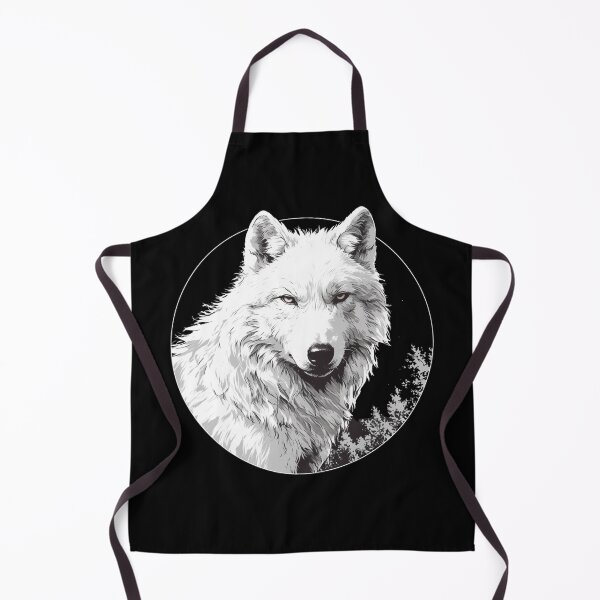 Artikelvorschau, Wolf, Großer weißer Wolf, Weißer Wolf entworfen und verkauft von PatternFly.