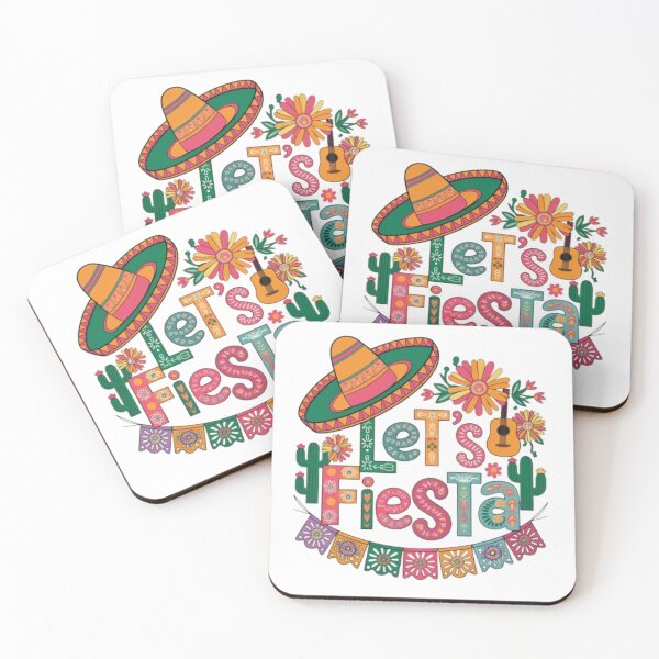 Item preview, Let's Fiesta Mexican Party Celebration Heartbeat designed and sold by SztylishDesigns.