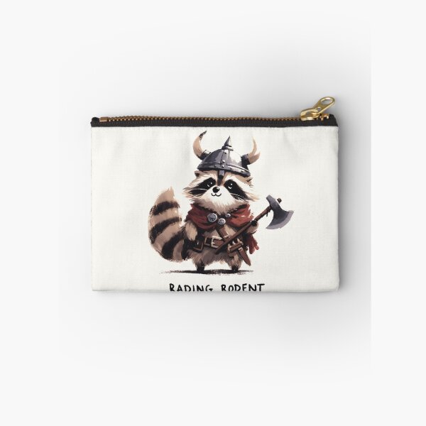 Item preview, Raiding Rodent: Viking Raccoon with Axe Design designed and sold by Slick-Waffles.