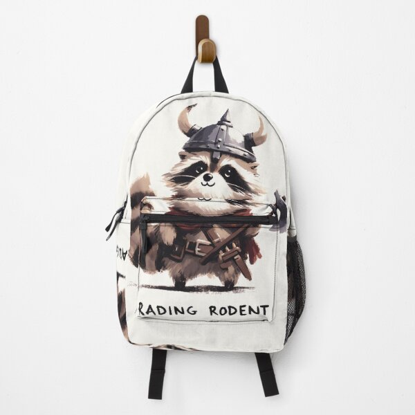 Item preview, Raiding Rodent: Viking Raccoon with Axe Design designed and sold by Slick-Waffles.