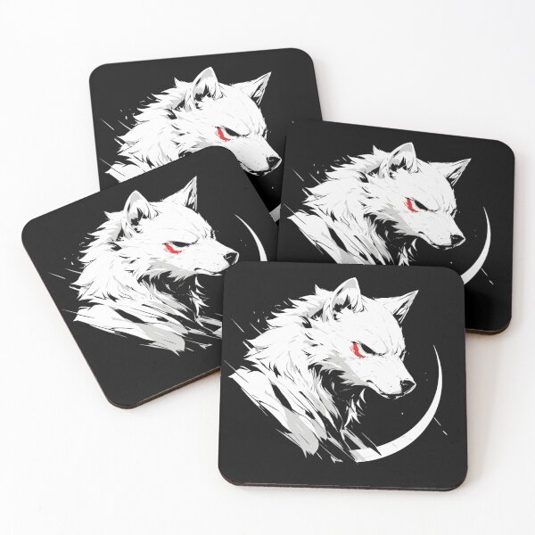 Item preview, Wolf, Big white wolf, White wolf designed and sold by PatternFly.