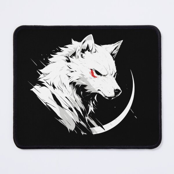 Item preview, Wolf, Big white wolf, White wolf designed and sold by PatternFly.