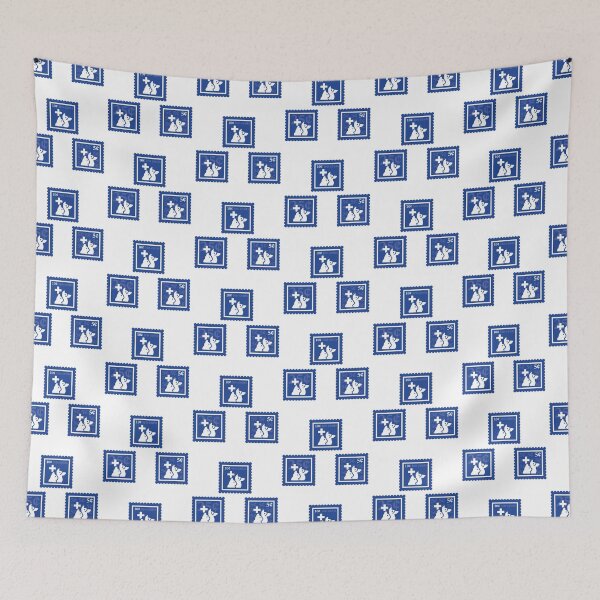 Item preview, Veterinary Science | Royal Blue & White Stamps | College Animal Tech Major | Pre Vet Medicine Graduate School Class | Veterinarian Technician Job | University Degree Minor | StampHeed 006 designed and sold by StampHeed.