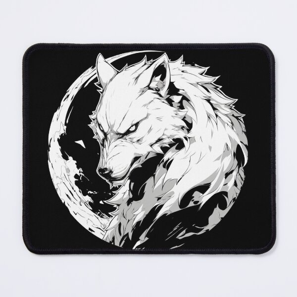 Item preview, Wolf, Big white wolf, White wolf designed and sold by PatternFly.