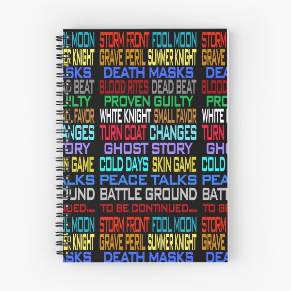 Item preview, Dresden Files Bibliography designed and sold by HavenDesign.