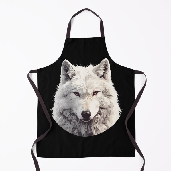 Artikelvorschau, Wolf, Großer weißer Wolf, Weißer Wolf entworfen und verkauft von PatternFly.