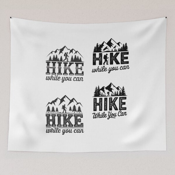 Item preview,  Hike while you can , pack Sticker designed and sold by Almasrigroup.