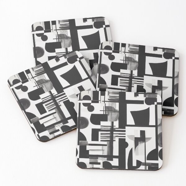 Item preview, Abstract Black White designed and sold by TrendyGalaxy.