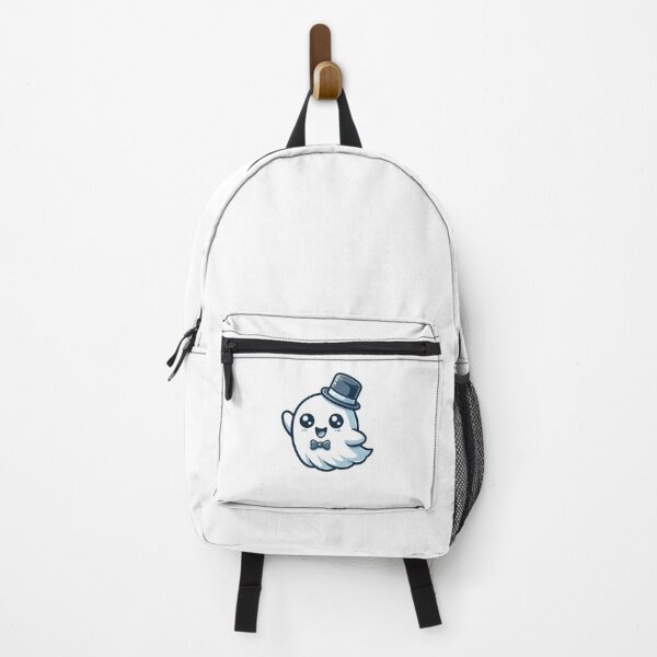 Item preview, Kawaii Ghost with Blue Hat designed and sold by istoriadesign.