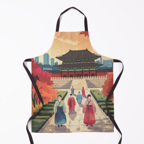 Item preview, Seoul Vintage Travel Poster designed and sold by TravelerRat.