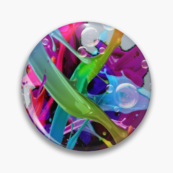 Item preview, Colorful chaos with soap bubbles designed and sold by AnnabellaRh.