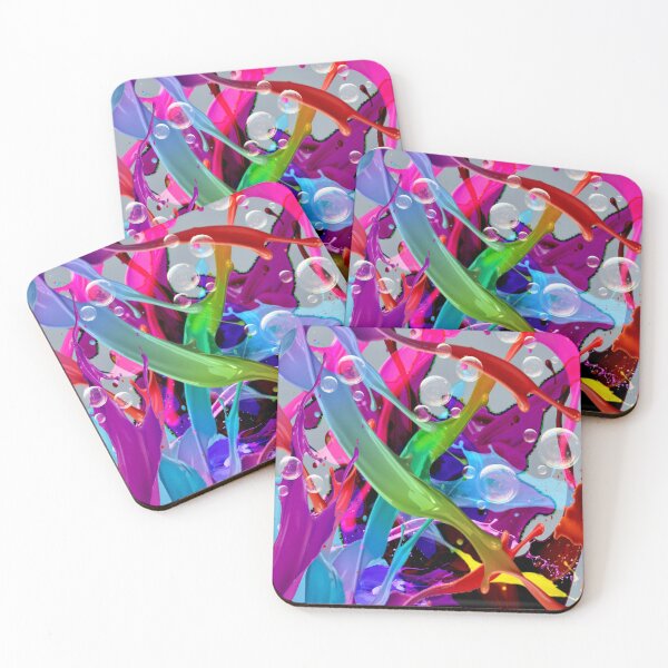 Item preview, Colorful chaos with soap bubbles designed and sold by AnnabellaRh.