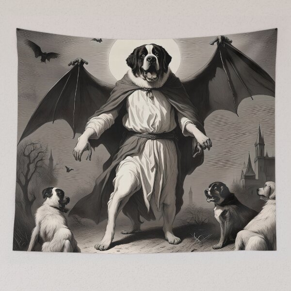 Item preview, Saint Bernard teaches of rabies designed and sold by Bouncingbumble.