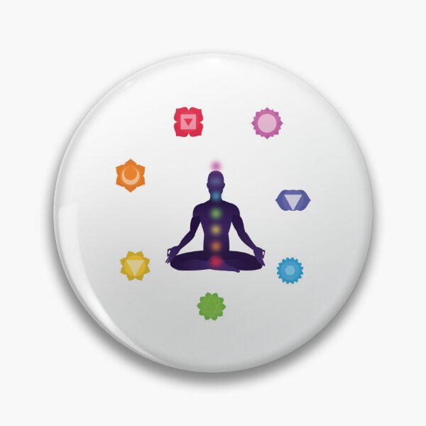 Item preview, Chakra Alignment Meditative Silhouette designed and sold by shivthink.