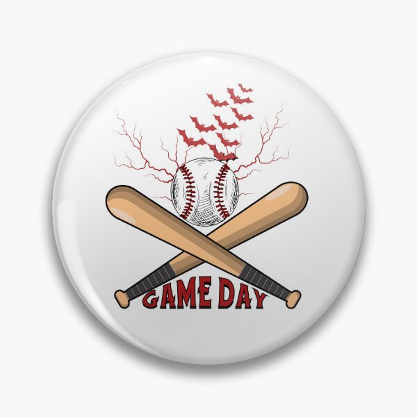Artikelvorschau, Baseballschläger, farbenfrohes Design für den Baseball-Spieltag entworfen und verkauft von Raise2Shine.