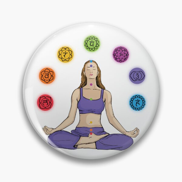 Item preview, Chakra Alignment Meditative Silhouette 2 designed and sold by shivthink.