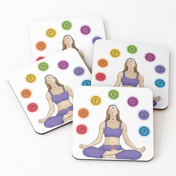 Item preview, Chakra Alignment Meditative Silhouette 2 designed and sold by shivthink.
