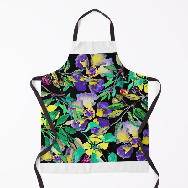 Item preview, watercolor olive tree with tropical flower designed and sold by Sevilka.