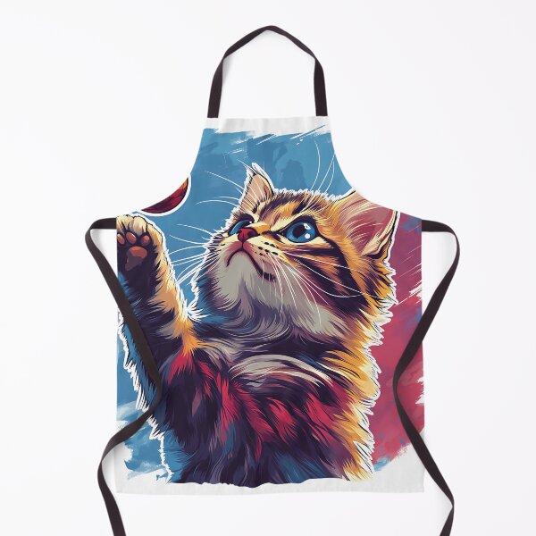 Item preview, Playful Kitten Sticker - Adorable Cat Art designed and sold by Creet-Design.