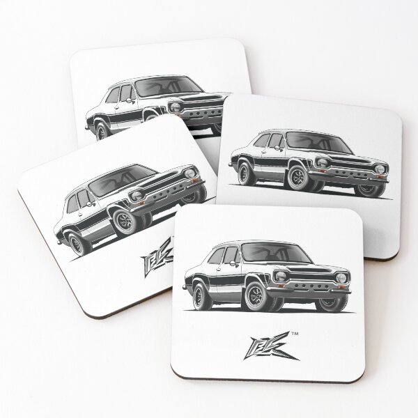 Item preview, ford escort mk1 rs2000 white  designed and sold by NaquashM.