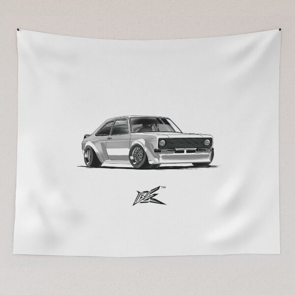 Item preview, ford escort mk2 white  designed and sold by NaquashM.