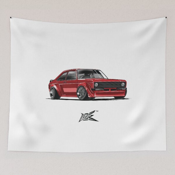 Item preview, ford escort mk2 red  designed and sold by NaquashM.