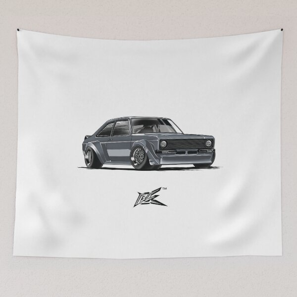 Item preview, ford escort mk2 gray  designed and sold by NaquashM.