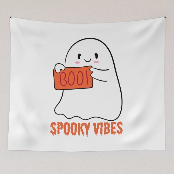 Item preview, Spooky Vibes Boo Ghost designed and sold by KookiewthTae.