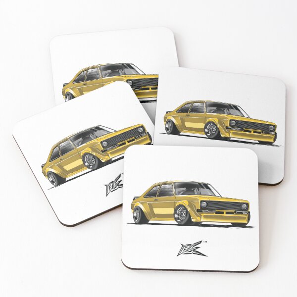 Item preview, ford escort mk2 yellow  designed and sold by NaquashM.