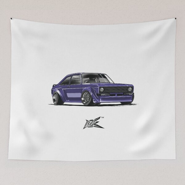 Item preview, ford escort mk2 purple  designed and sold by NaquashM.