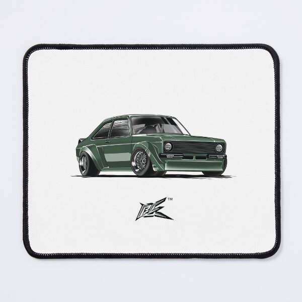 Item preview, ford escort mk2 green designed and sold by NaquashM.