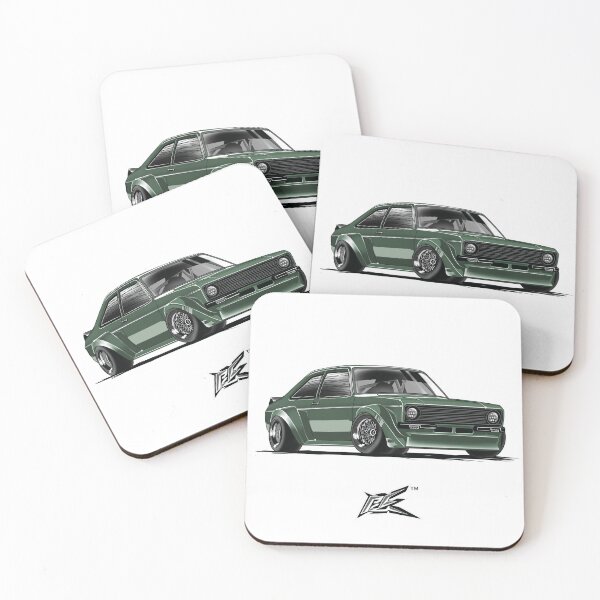 Item preview, ford escort mk2 green  designed and sold by NaquashM.