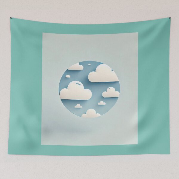 Item preview, “Serene Azure” designed and sold by Milina3.